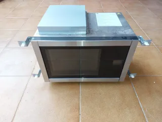 Microondas empotrable acero inoxidable