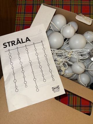 Tenda Luci IKEA STRÅLA per natale