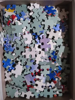 Puzzle MB 300 piezas Esquiador