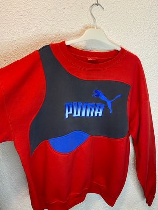 Sudadera PUMA Vintage Retro Original Logo Bordado