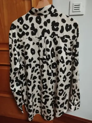 Camisa estampada leopardo