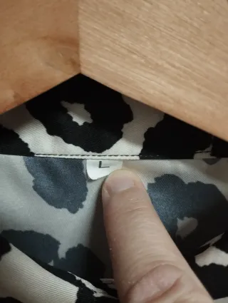 Camisa estampada leopardo