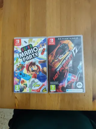 Pacchetto 2 Giochi Nintendo Switch: Mario Party e NFS