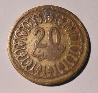 4 Monete Tunisia 1960-1380