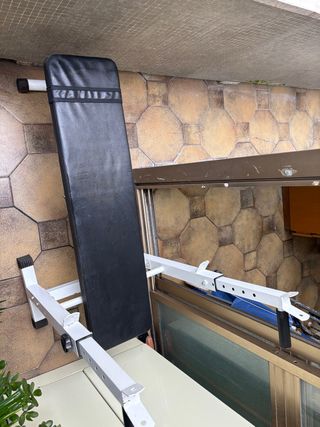 Panca piana con supporto