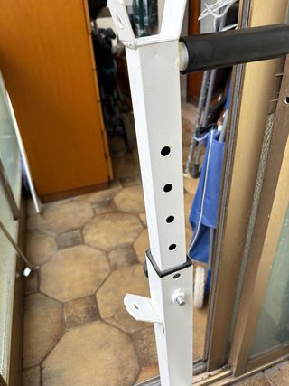 Panca piana con supporto