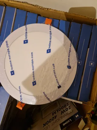 13 Focos LED Downlight 20W 4000K 2000LM