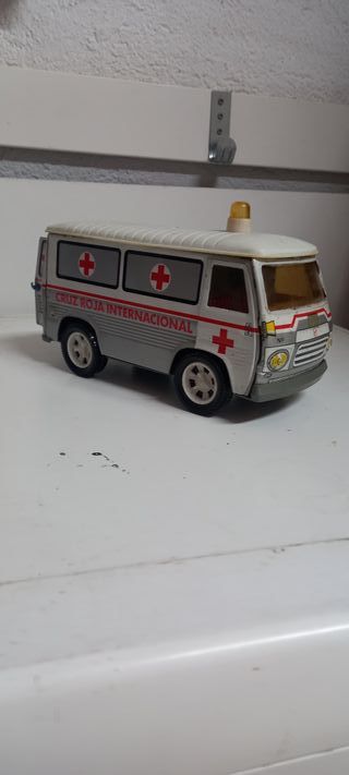 Furgón Cruz Roja Internacional Juguete antiguo de