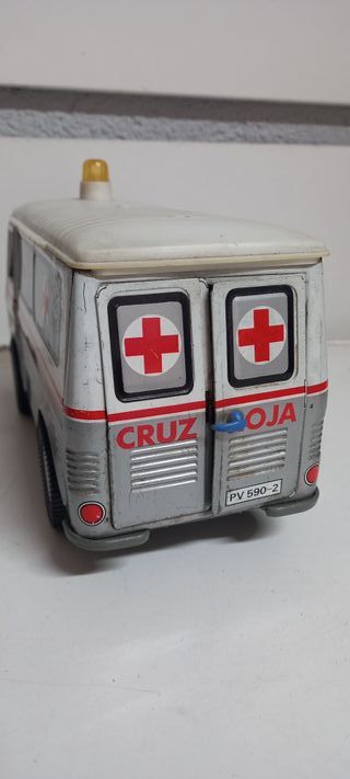 Furgón Cruz Roja Internacional Juguete antiguo de
