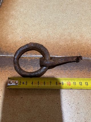 Lote antiguo hierro forjado