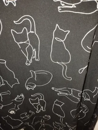 Camisa TEX Estampado Gatos XXL