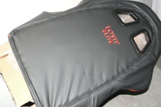 Cadeira Gaming LOVIT Elite Preta/Vermelha