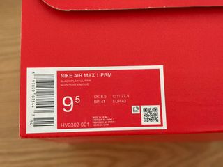 Nike Air Max 1 PRM Valentine's Day Negro/Rosa