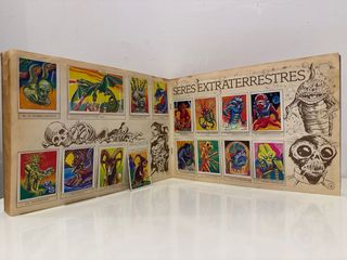 Álbum de Cromos Monstruos