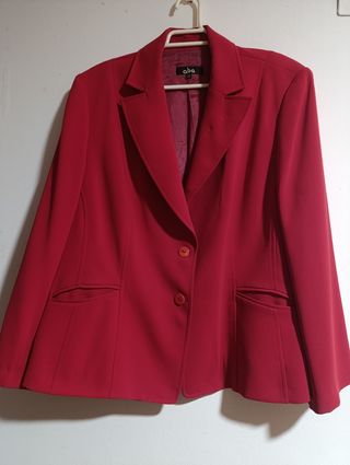 Chaqueta Roja Mujer