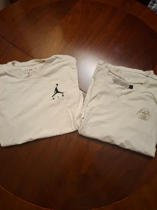 Lote 2 Camisetas Talla S Jordan y Puma