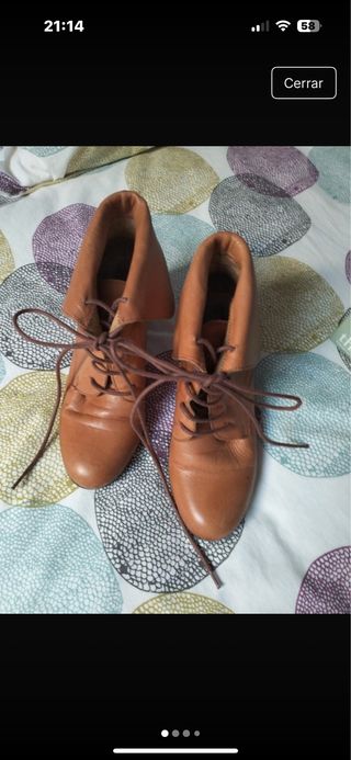 Botines piel mujer talla 37