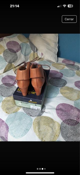 Botines piel mujer talla 37