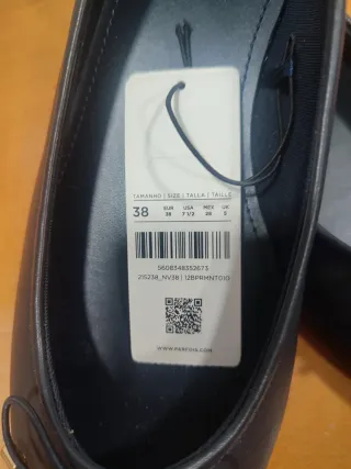 Manoletinas azules PARFOIS