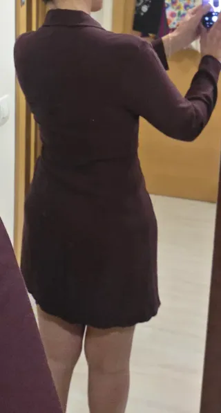 Vestido Zara manga larga