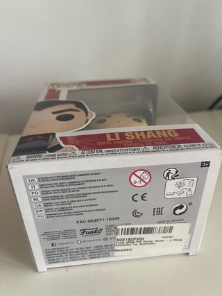 Funko Pop Mulan Li Shang #631 Disney