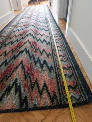 Preziosa moquette etnica da corridoio 350cm