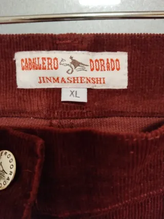 Lote 2 pantalones pana