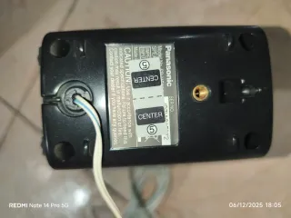 2 Altavoces Panasonic Negros