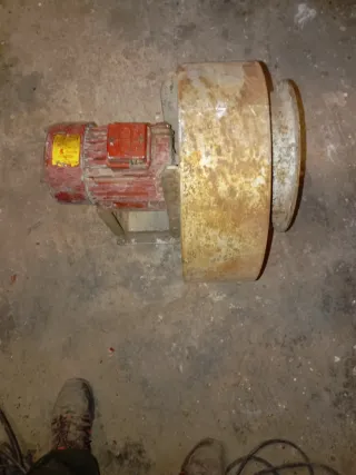 Turbina aspiración carpintería industrial