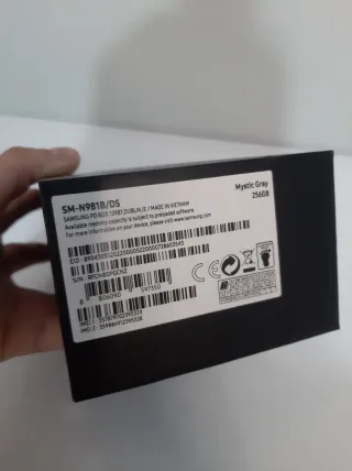 Scatola vuota Samsung Note20 5G