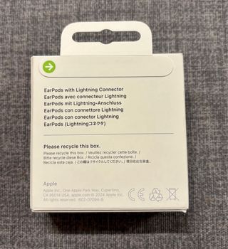 EarPods Apple Lightning Blancos