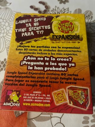 Jungle Speed Expansión 80 Nuevas Cartas