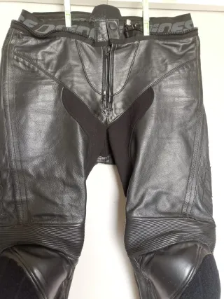 Pantalón Dainese Cuero Negro