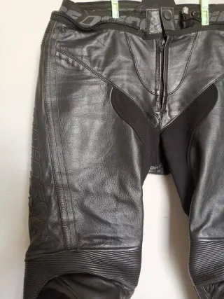 Pantalón Dainese Cuero Negro