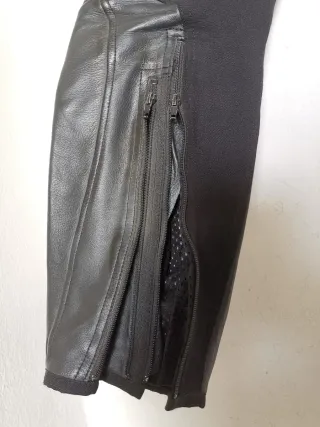 Pantalón Dainese Cuero Negro