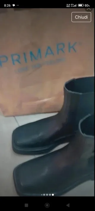 Stivaletti neri Primark donna