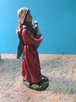 Figure di Betlemme con postazione di ceramica