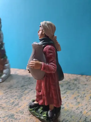 Figure di Betlemme con postazione di ceramica