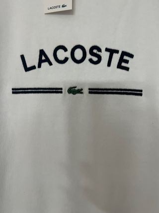 Sudadera Lacoste Gris Talla XXL