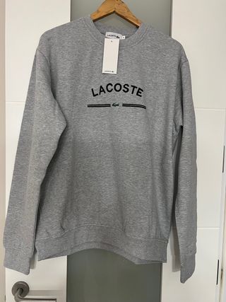 Sudadera Lacoste Gris Talla XXL