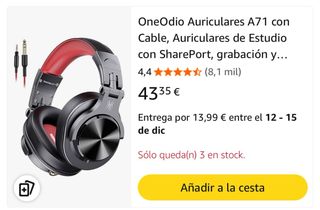 auriculares DJ