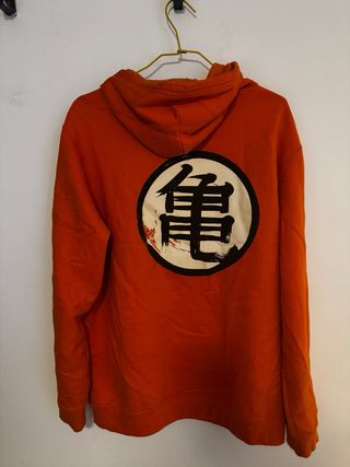 Sudadera Dragon Ball Naranja Talla 2XL