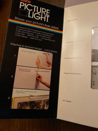 Lámpara para cuadros