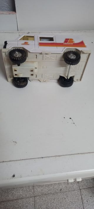 Furgón Iberia Juguete antiguo de hojalata