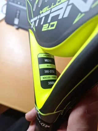 Pala Dunlop Titan 2.0 Amarilla