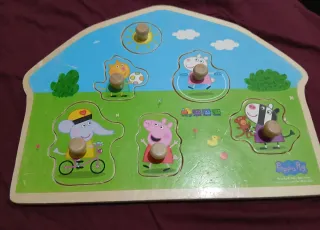 Puzzle Madera Peppa Pig