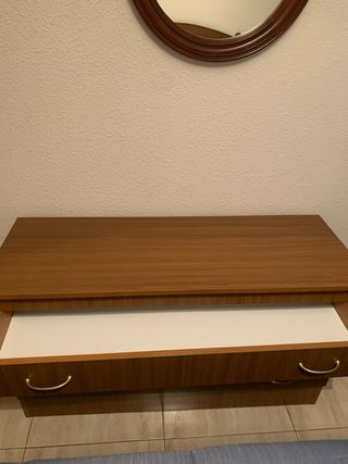 Cómoda de 3 cajones madera