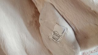 Abrigo piel y pelo reversible T. L