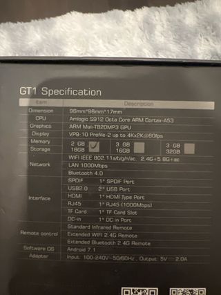 Beelink GT1 Ultima Smart TV Box