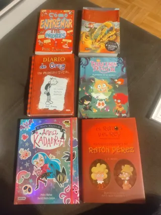 Libros de lectura juveniles a 3€ cada uno